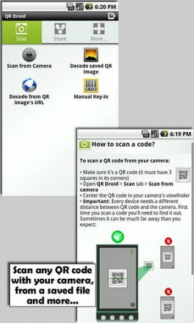 Qr droid code scanner free download for android